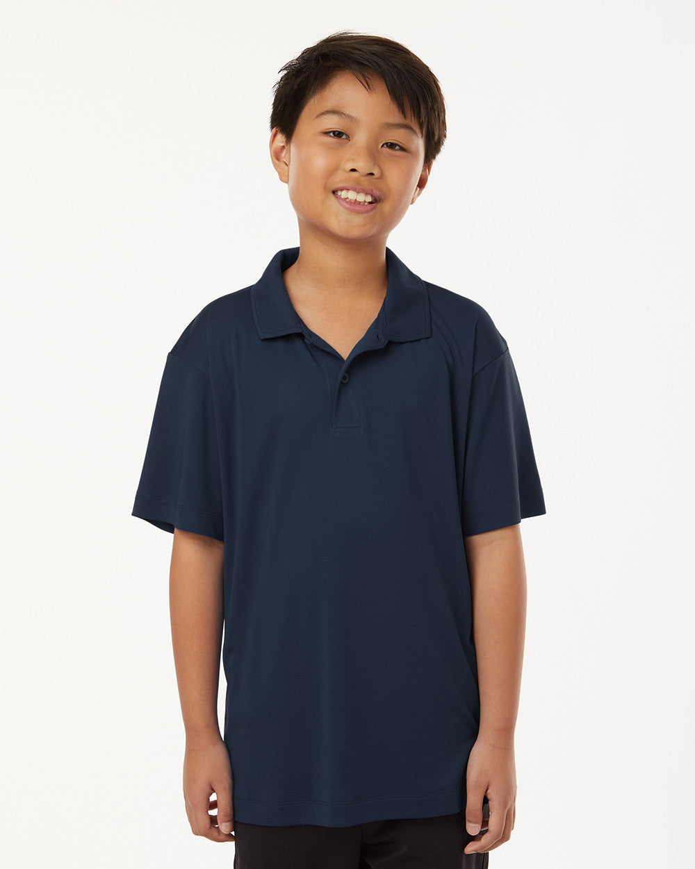 ALL PRO Youth Pro-Lock Performance Polo - Navy