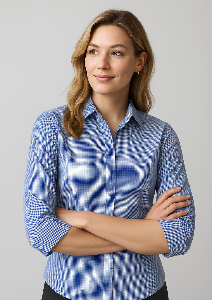 42511 Womens Newport 3/4 Sleeve Shirt
