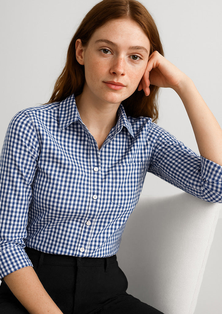 43411 Womens Springfield 3/4 Sleeve Shirt