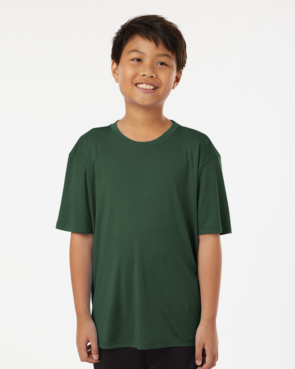 ALL PRO Youth Pro-Lock Performance T-Shirt - Forest Green