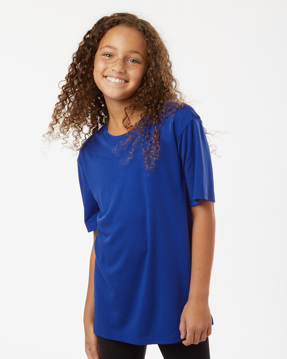 ALL PRO Youth Pro-Lock Performance T-Shirt - Royal