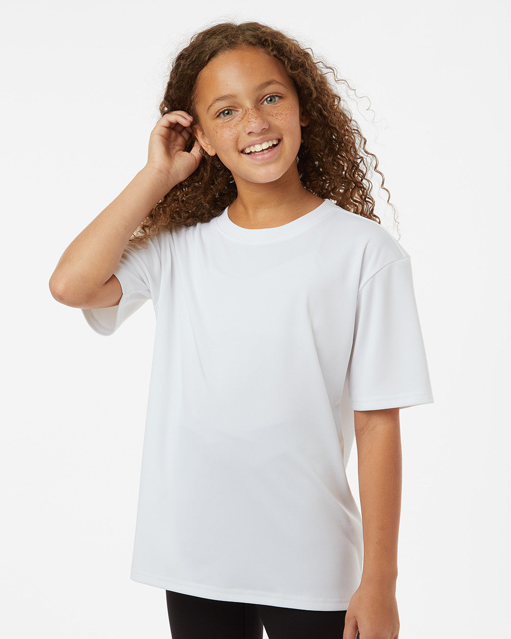 ALL PRO Youth Pro-Lock Performance T-Shirt - White