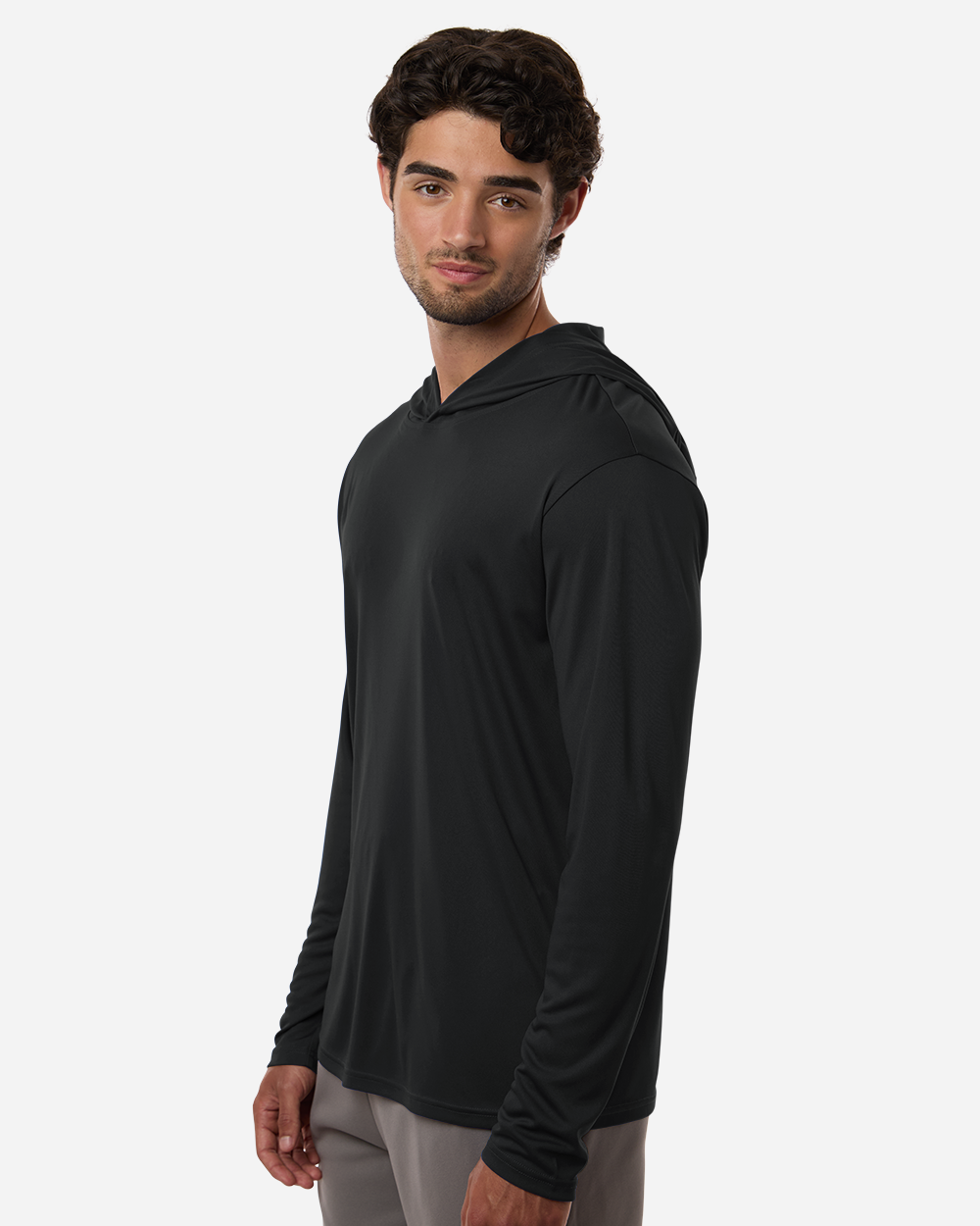 ALL PRO Men's Pro-Lock Performance Hooded T-Shirt