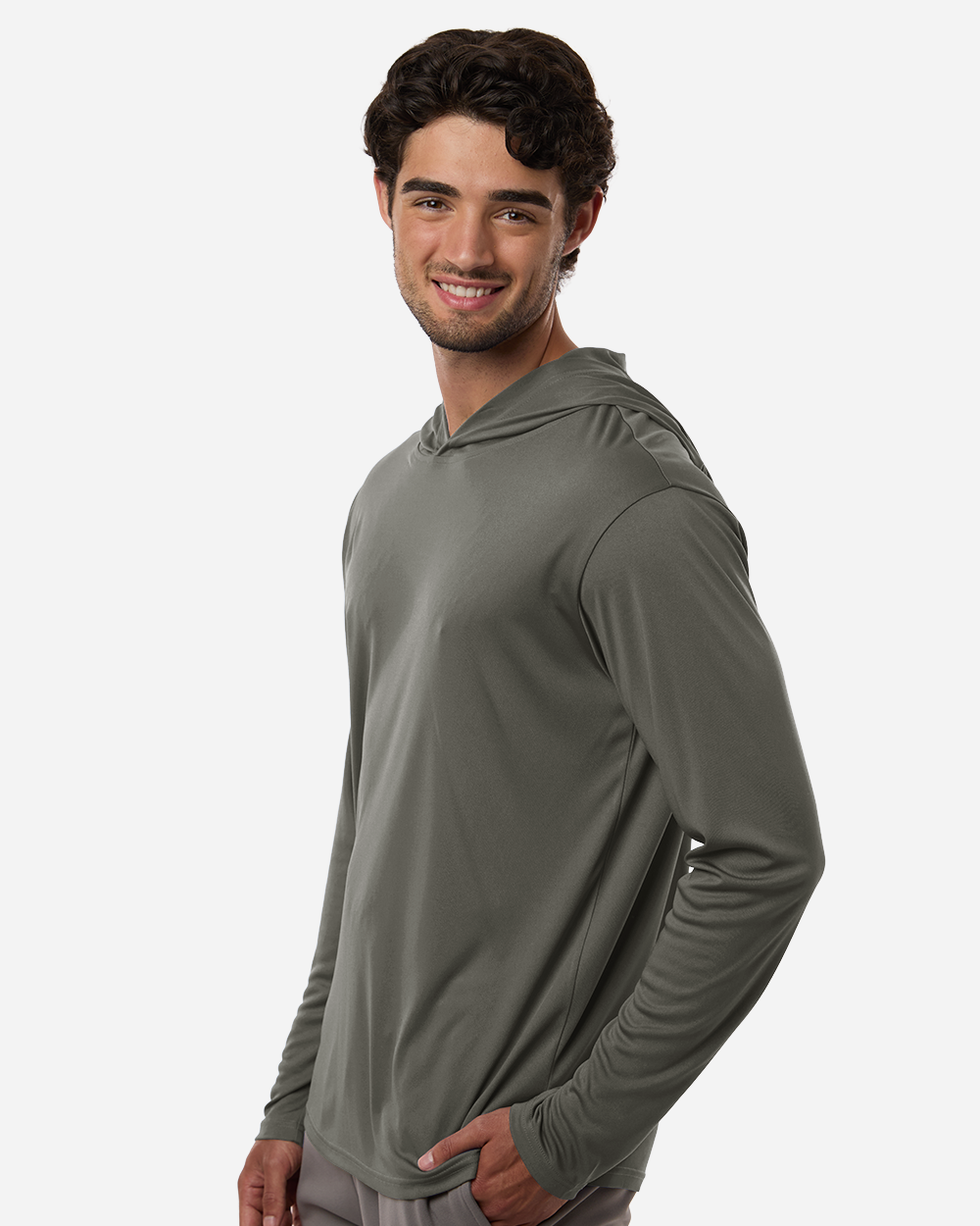 ALL PRO Men's Pro-Lock Performance Hooded T-Shirt