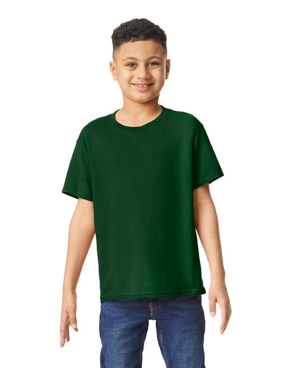 Gildan Heavy Cotton Youth T-Shirt - Forest Green