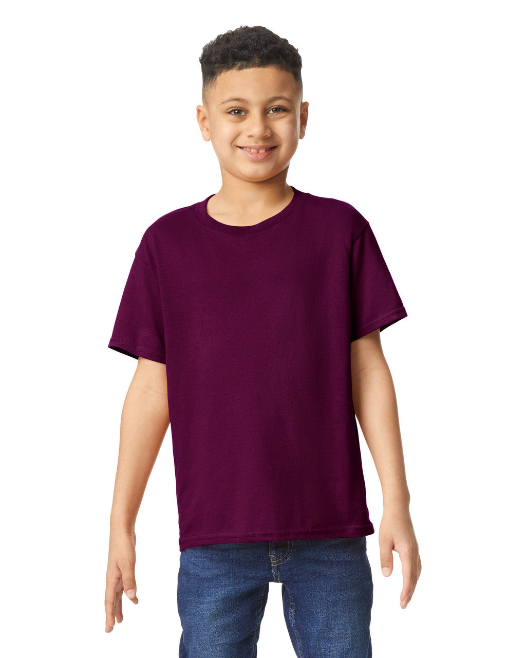 Gildan Heavy Cotton Youth T-Shirt - Maroon