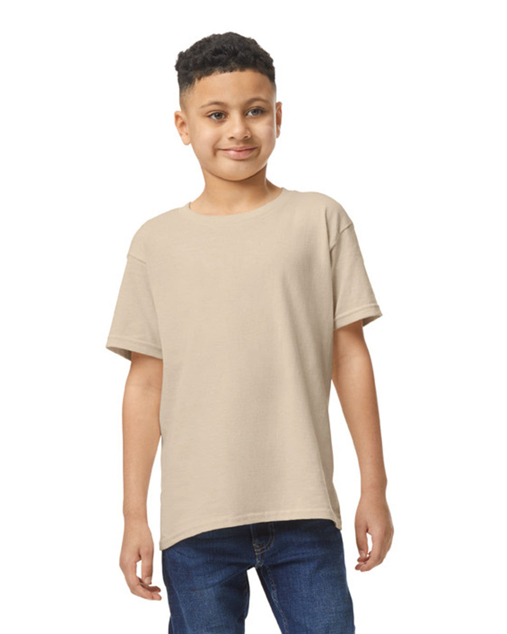 Gildan Heavy Cotton Youth T-Shirt - Sand