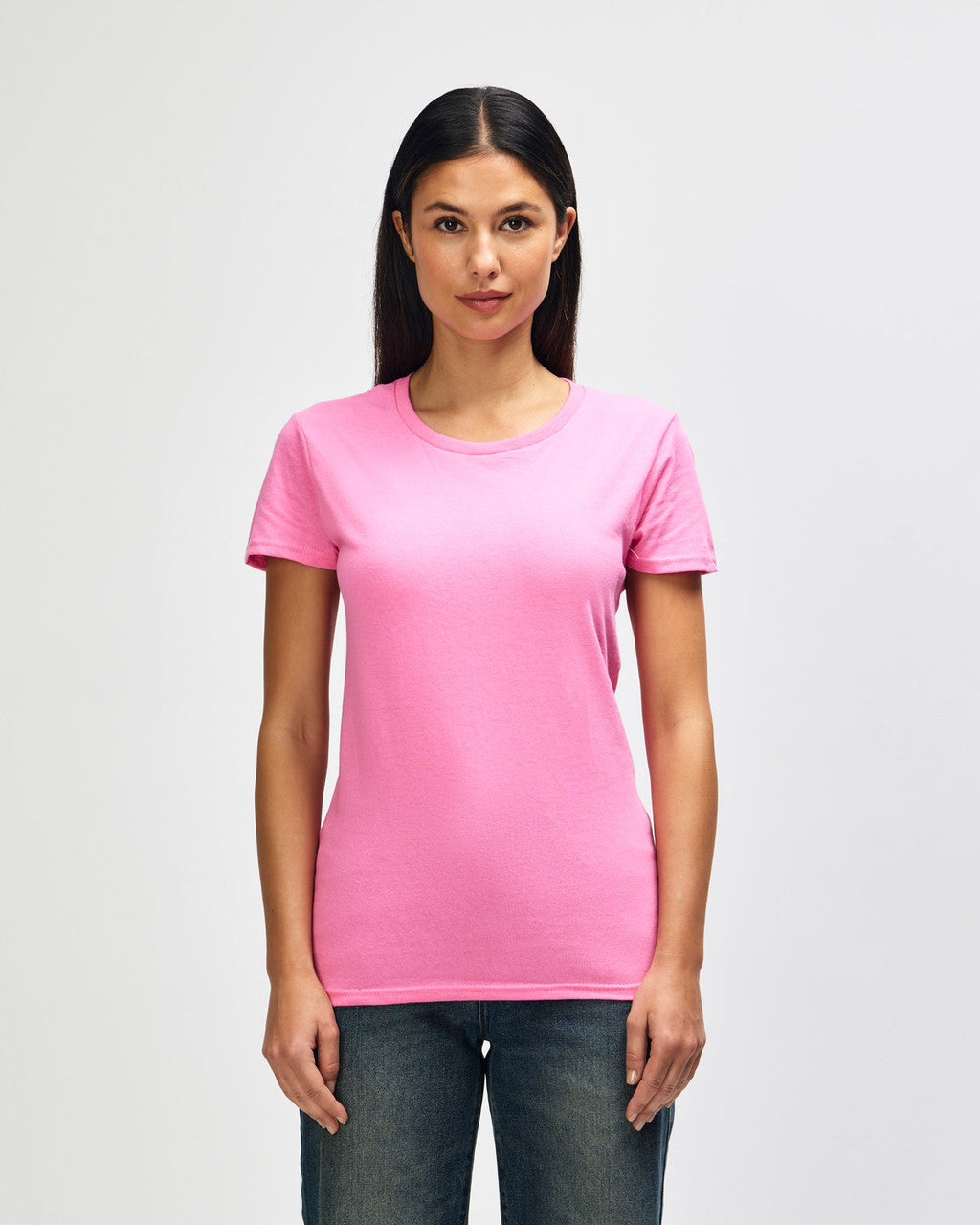 Gildan Heavy Cotton Ladies' T-Shirt - Azalea