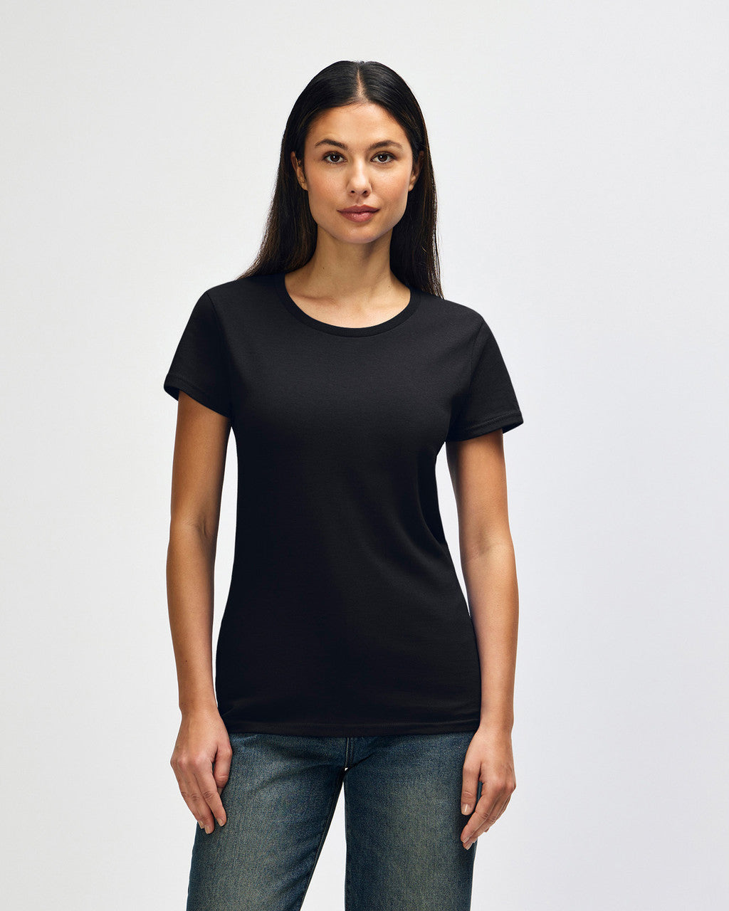 Gildan Heavy Cotton Ladies' T-Shirt - Black
