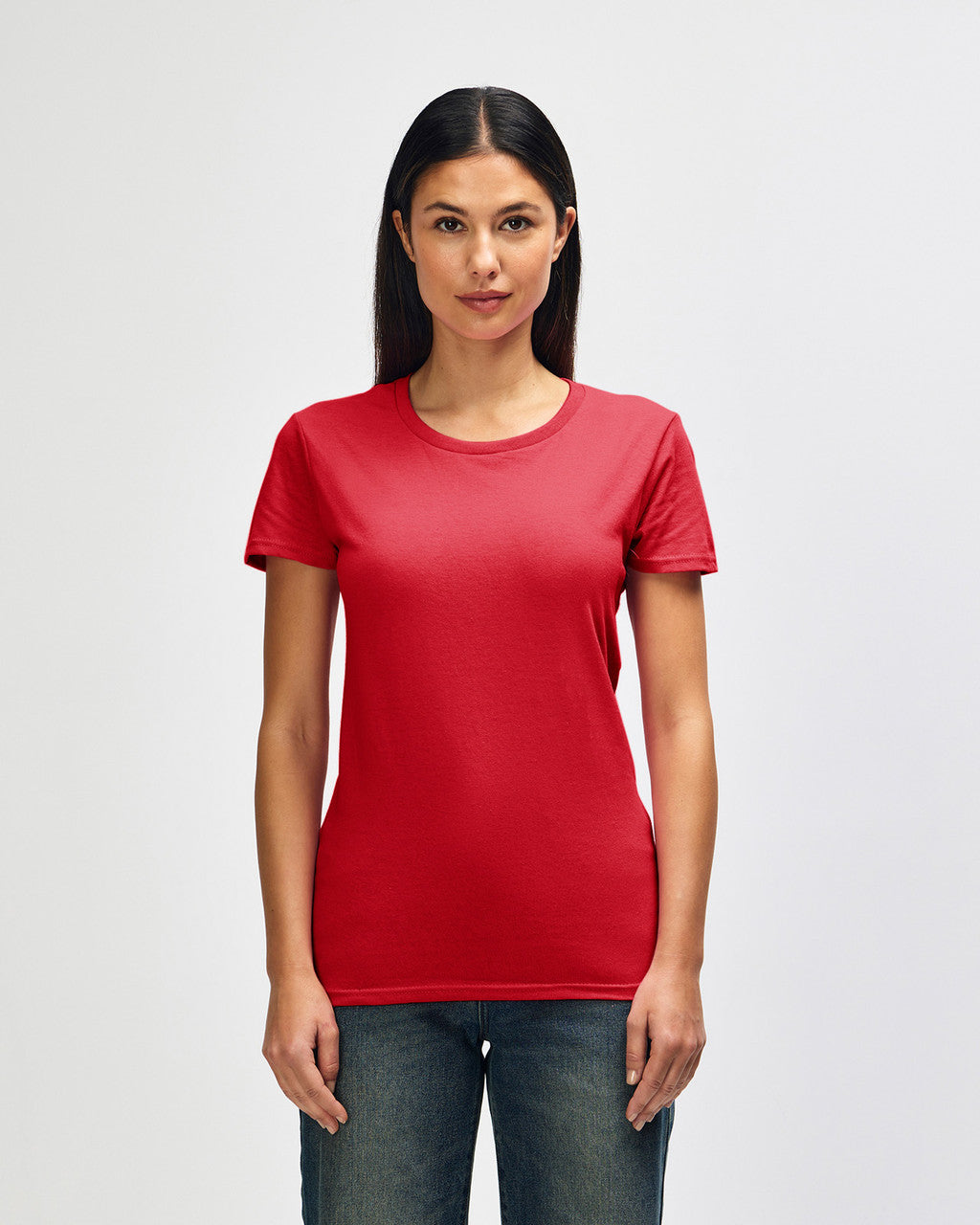 Gildan Heavy Cotton Ladies' T-Shirt - Red