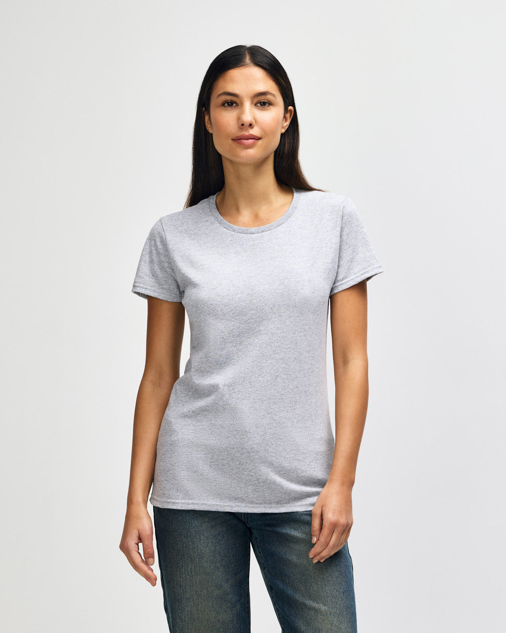 Gildan Heavy Cotton Ladies' T-Shirt - Sport Grey