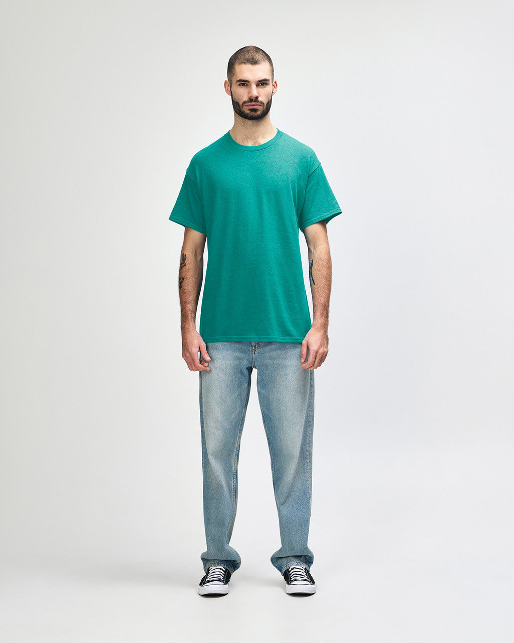 Gildan Heavy Cotton Adult T-Shirt - Antique Jade Dome