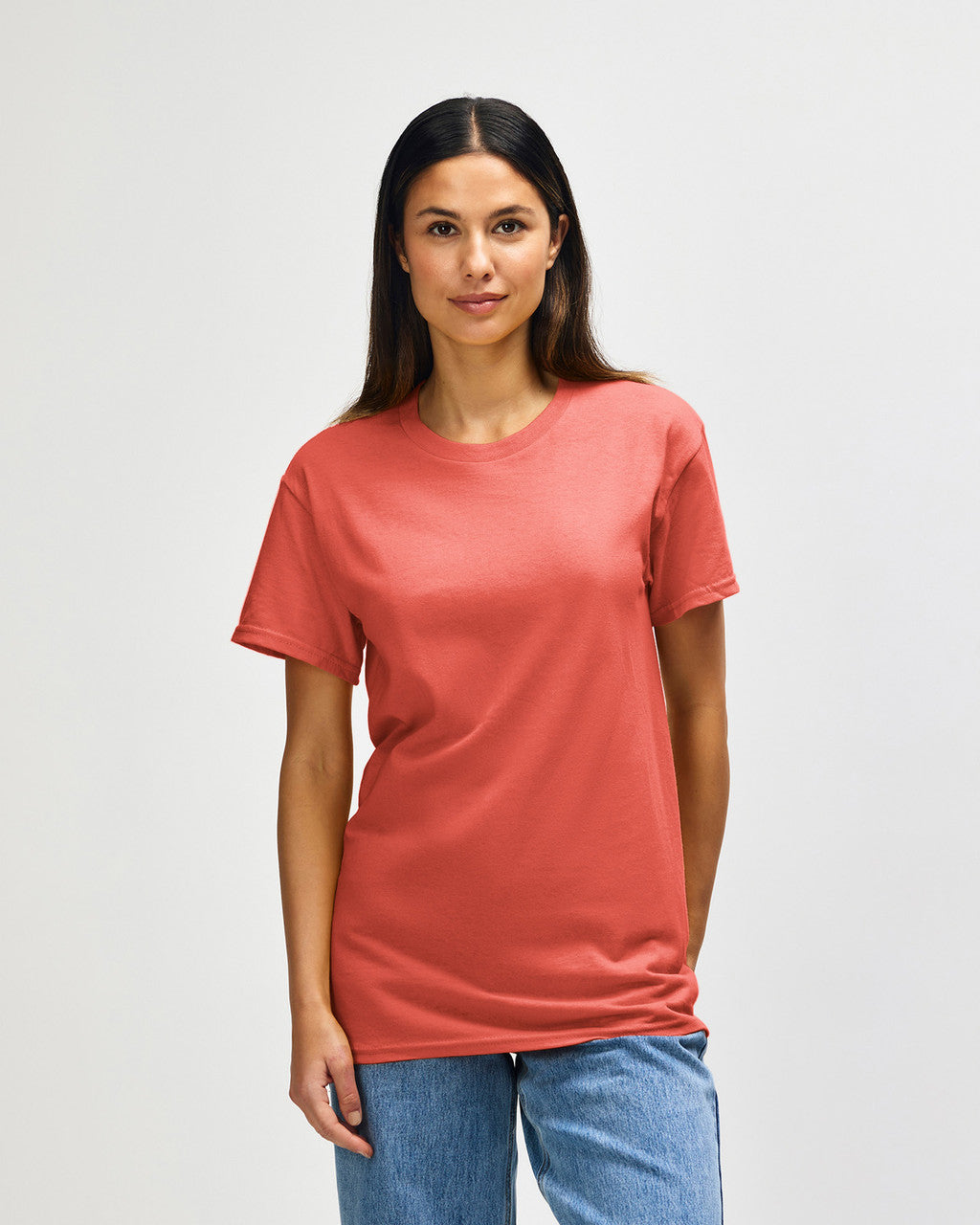 Gildan Heavy Cotton Adult T-Shirt - Coral Silk
