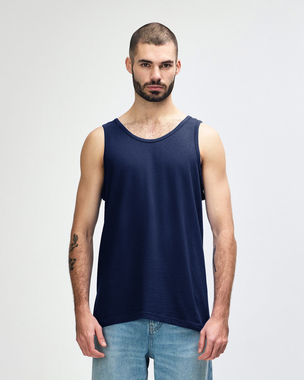 Gildan Heavy Cotton Adult Tank Top - Navy