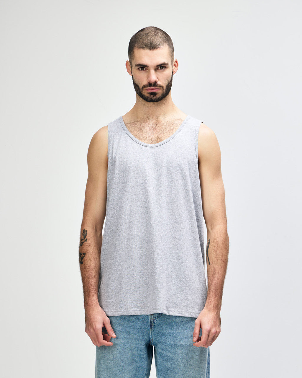 Gildan Heavy Cotton Adult Tank Top - Sport Grey