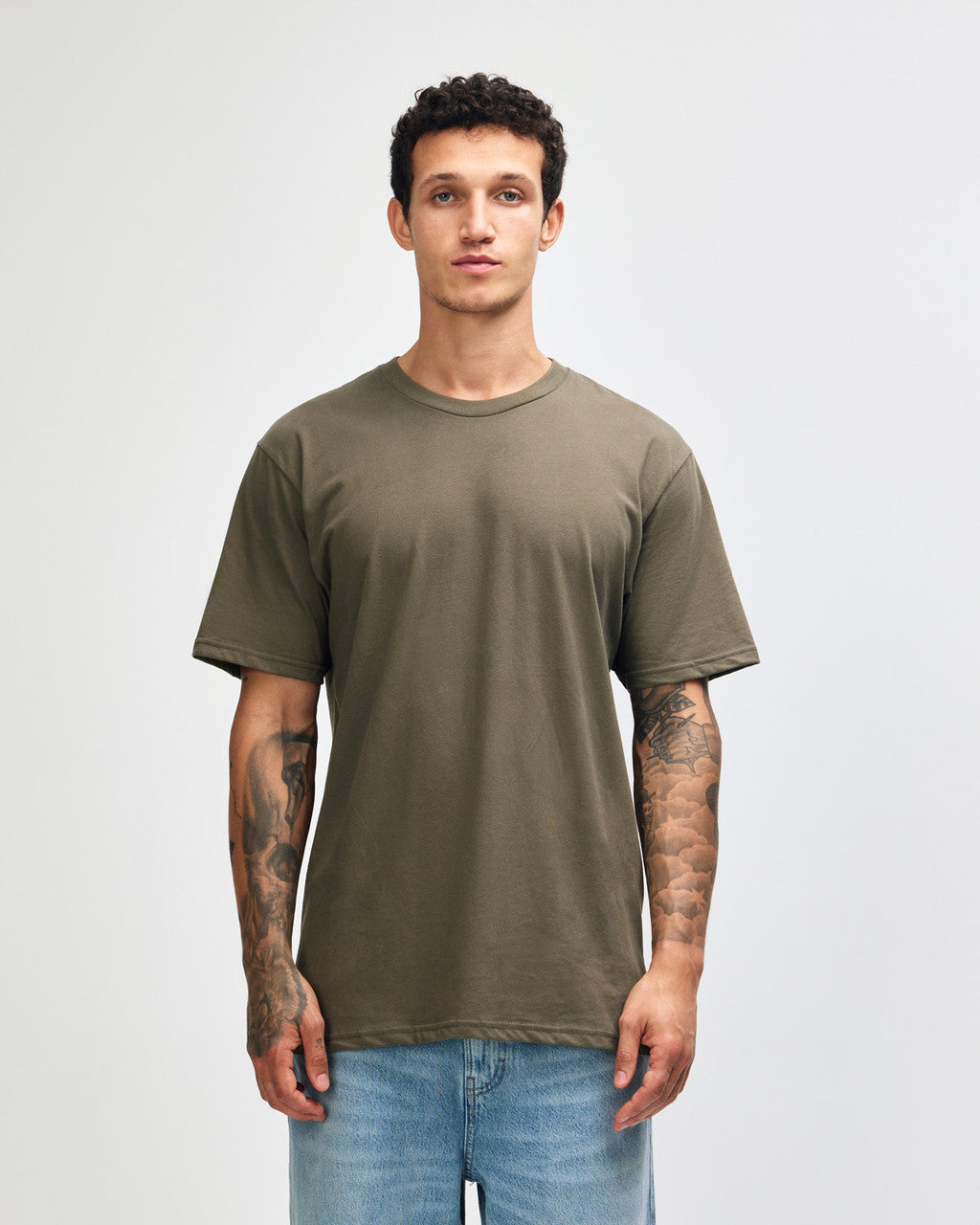 American Apparel Sueded Unisex Short Sleeve T-shirt - Sueded Lieutenant