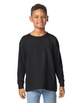 Gildan Heavy Cotton Youth Long Sleeve T-shirt - Black