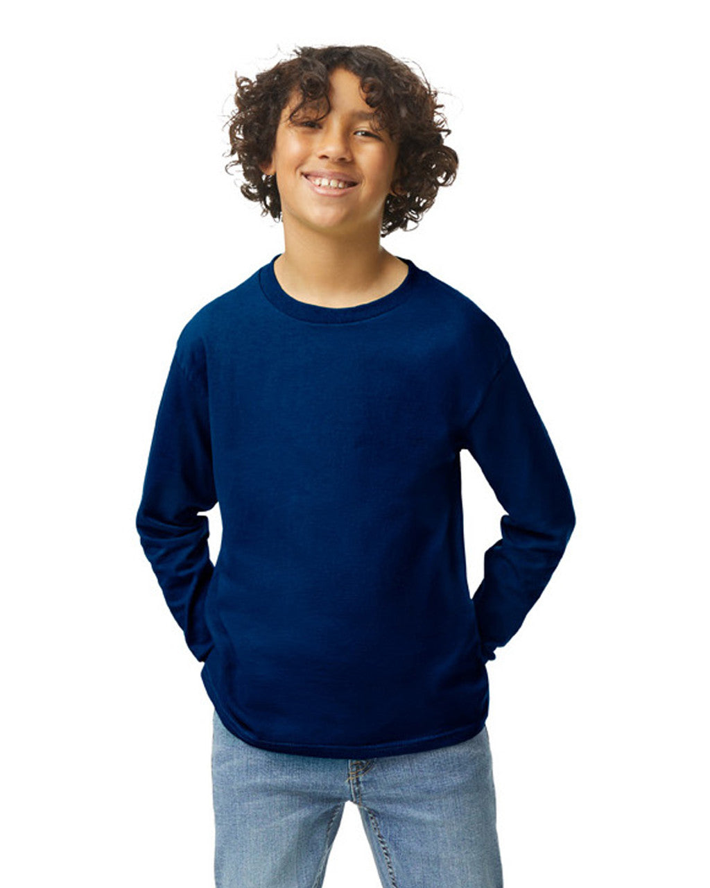 5400B Gildan Heavy Cotton Youth Long Sleeve T-shirt