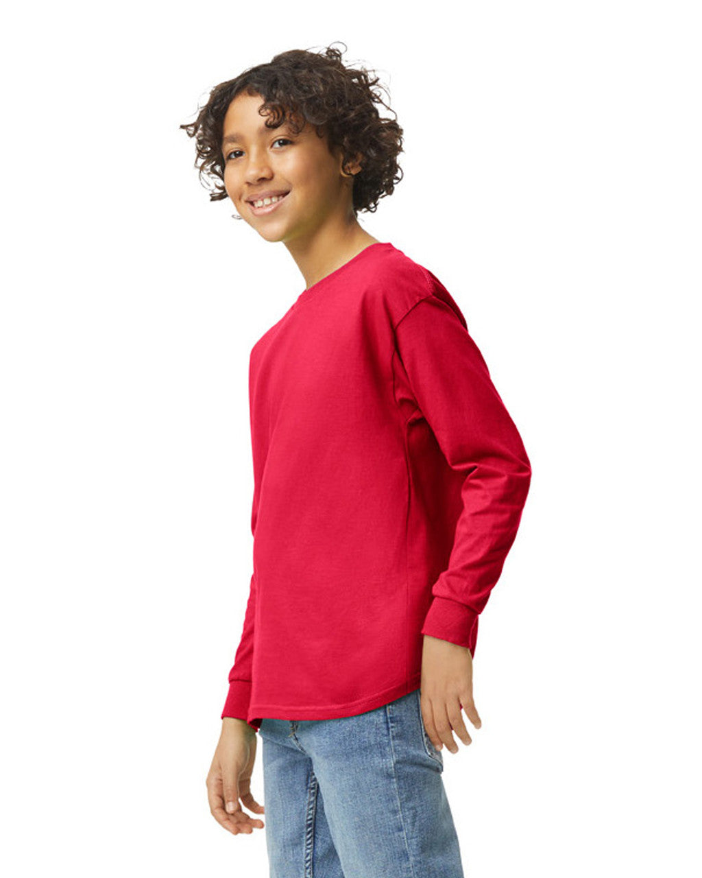 5400B Gildan Heavy Cotton Youth Long Sleeve T-shirt