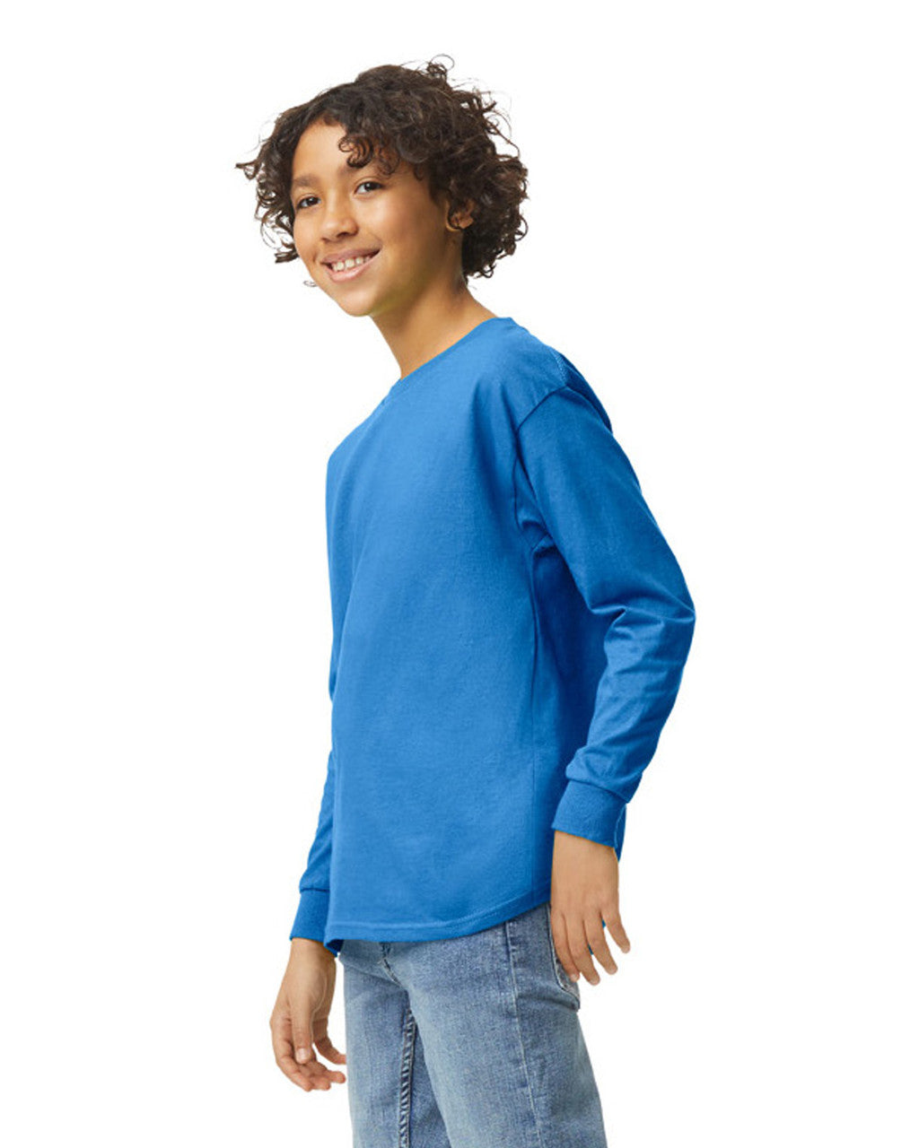5400B Gildan Heavy Cotton Youth Long Sleeve T-shirt