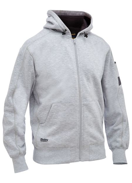 Bisley Work Fleece Full Zip Hoodie - BK6725