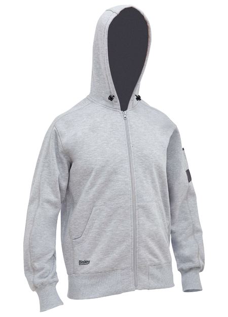 Bisley Work Fleece Full Zip Hoodie - BK6725