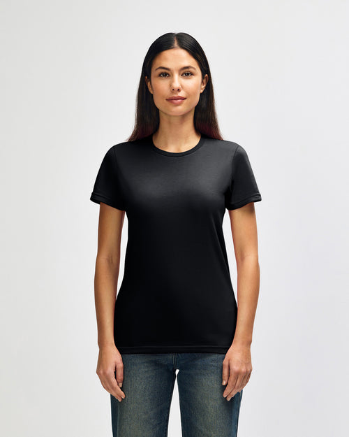 Gildan Softstyle Ladies' T-Shirt - Black