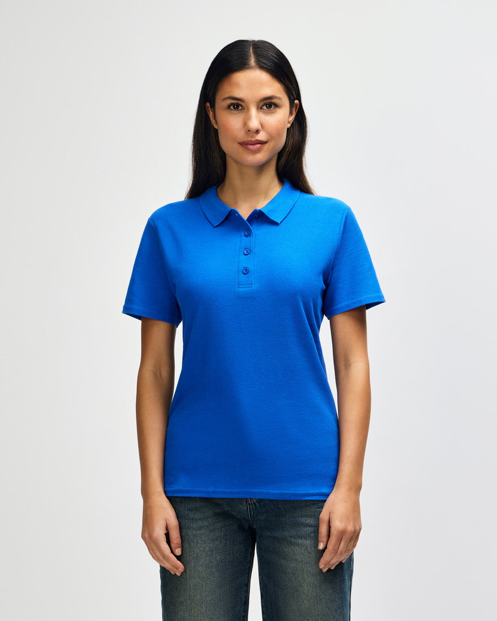 Gildan Softstyle Ladies' Double Pique Polo - Royal
