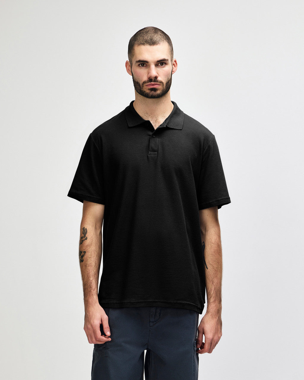Gildan Softstyle Adult Double Pique Polo - Black