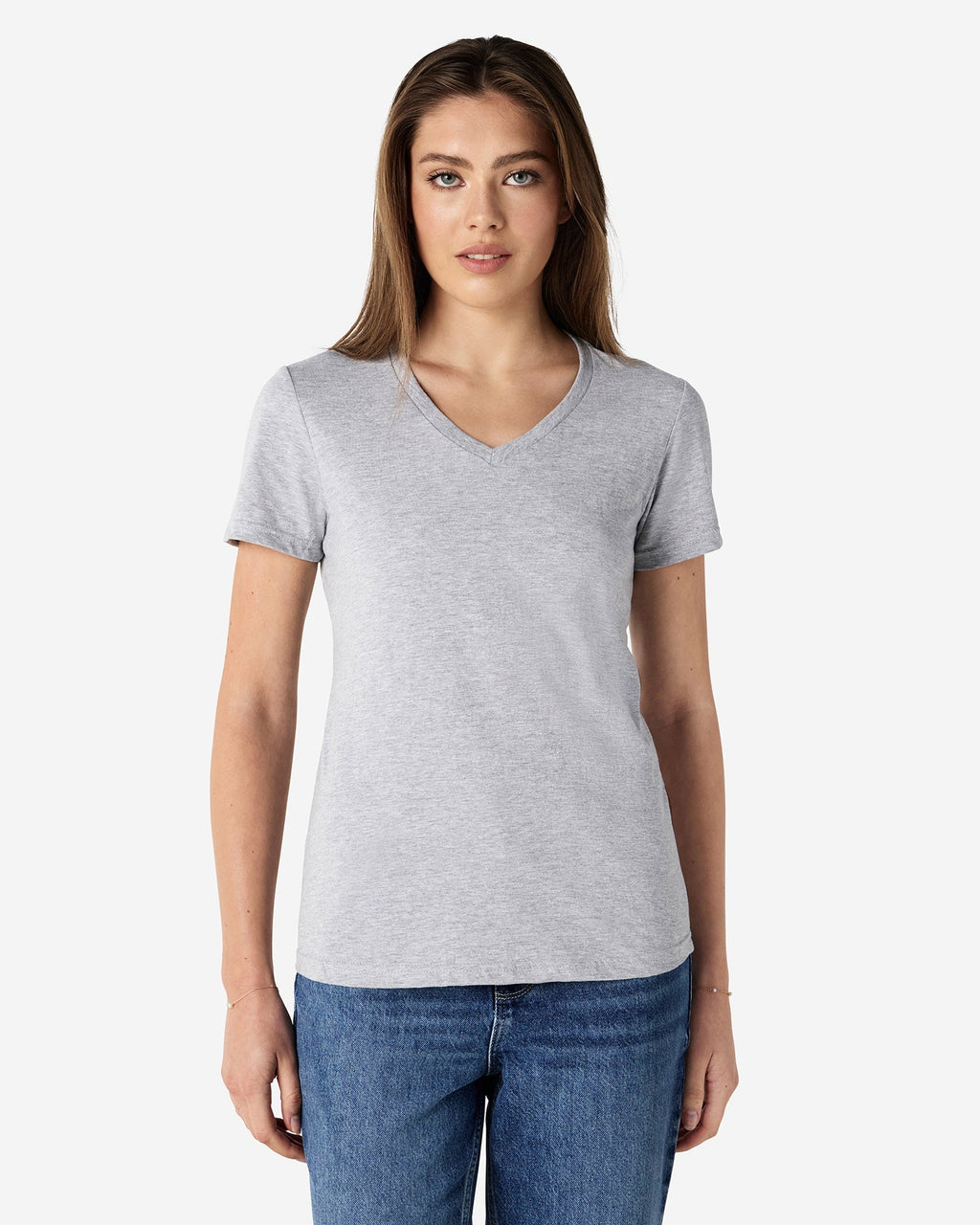 64V00L Gildan Softstyle Ladies' V-Neck T-Shirt