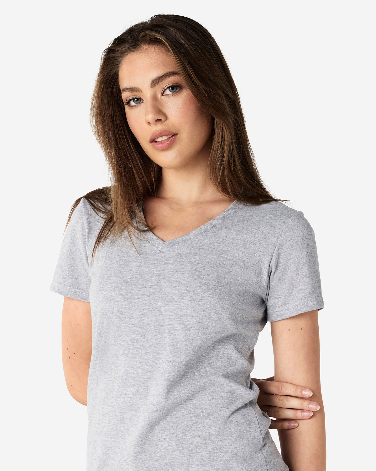 64V00L Gildan Softstyle Ladies' V-Neck T-Shirt