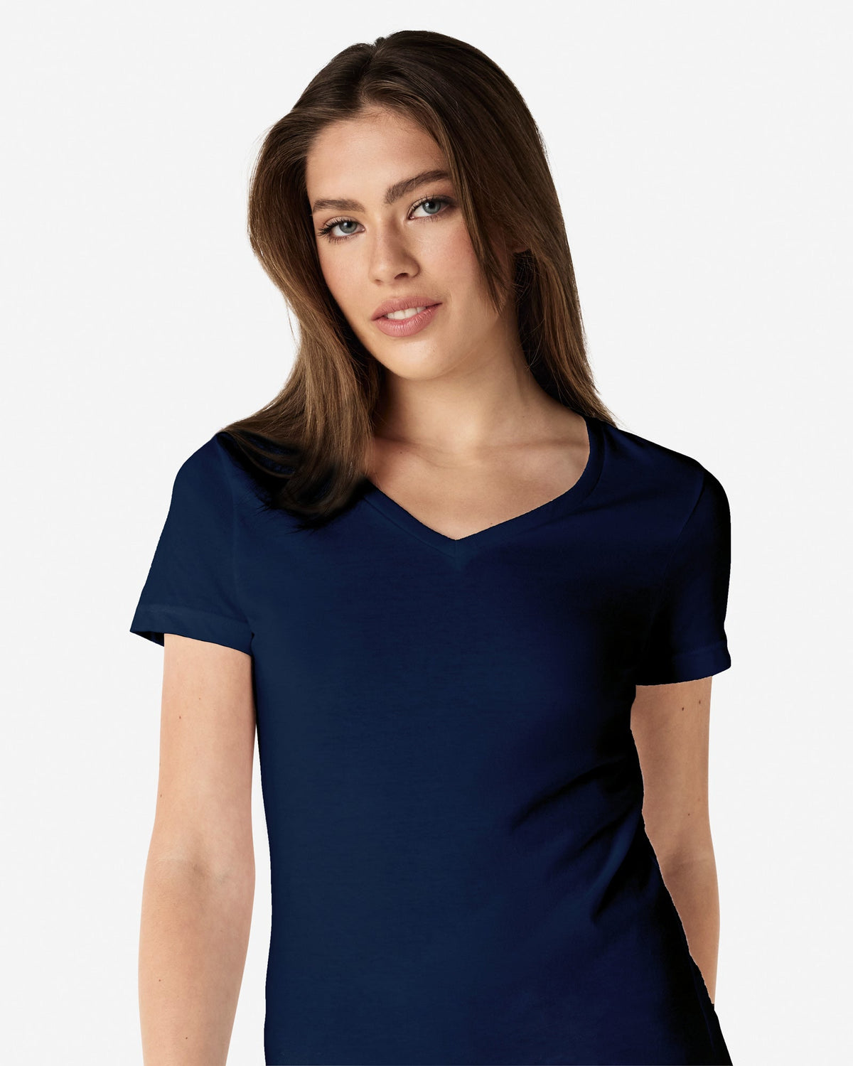64V00L Gildan Softstyle Ladies' V-Neck T-Shirt