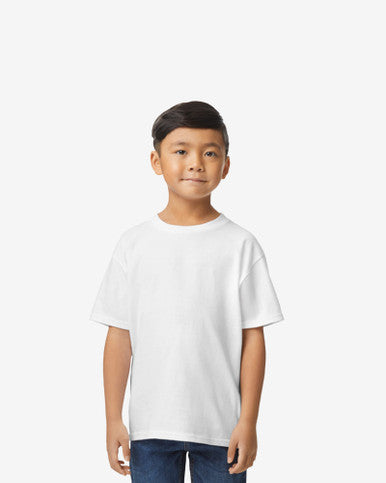 Gildan Softstyle Youth Midweight T-Shirt - White