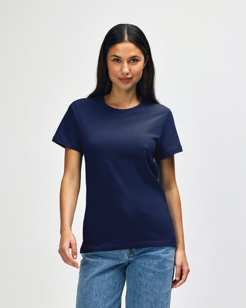 Gildan Softstyle Ladies Midweight T-Shirt - Navy