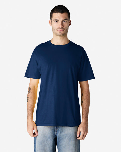 Gildan Softstyle Adult Midweight No Label T-Shirt - Navy