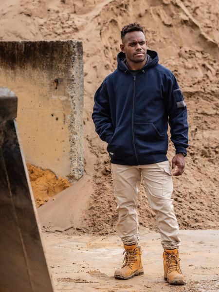 Bisley Work Fleece Full Zip Hoodie - BK6725