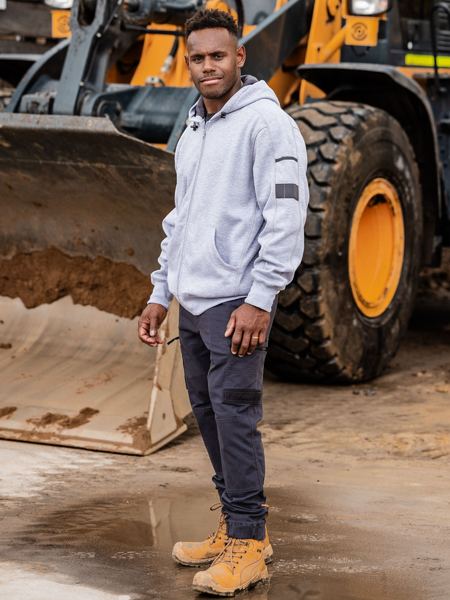 Bisley Work Fleece Full Zip Hoodie - BK6725