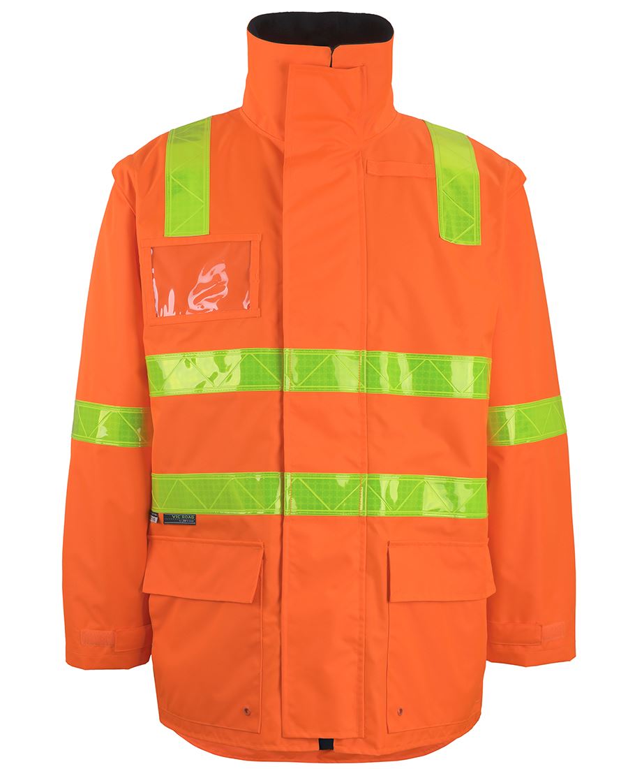 JB'S WEAR 6DVRL VIC ROAD (D+N) ZIP OFF SLEEVE LONGLINE JACKET