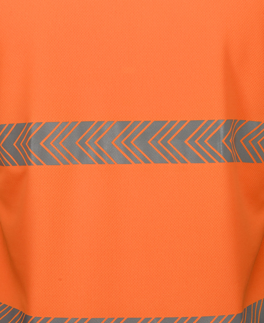 JB's Wear HI VIS L/S SEGMENTED TAPE POLO 6HLST