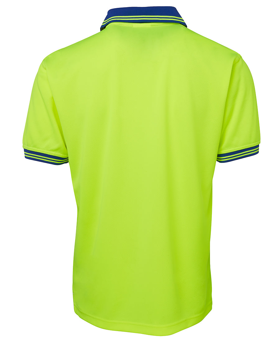 JB's Wear Hi Vis S/S Traditional Polo 6HVPS