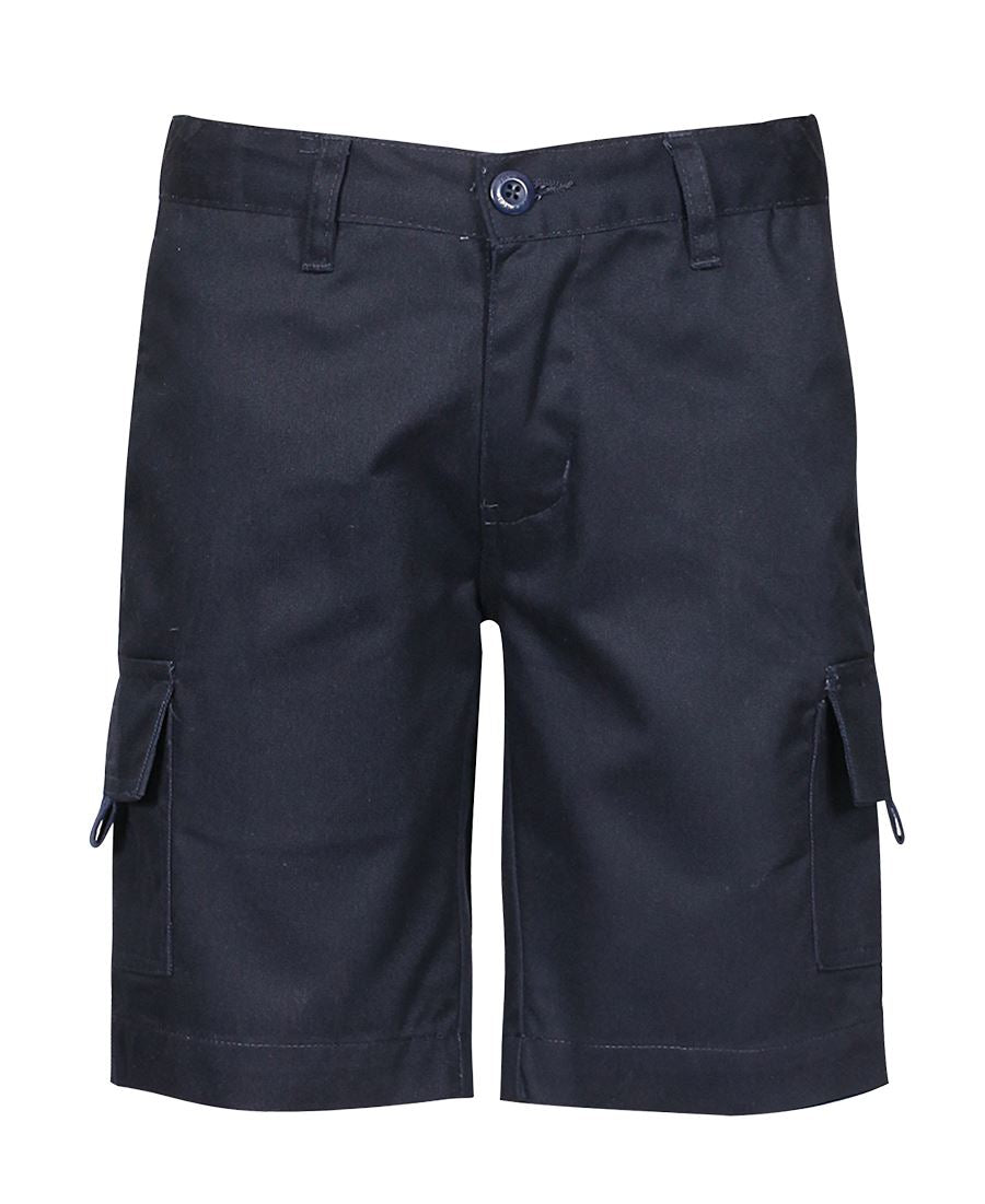 ADULTS AND KIDS MERCERISED WORK CARGO SHORT - 6MS