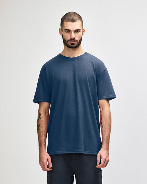 Gildan Hammer Maxweight Adult T-Shirt - Blue Dusk