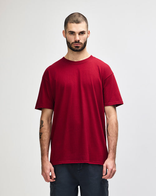 Gildan Hammer Maxweight Adult T-Shirt - Cherry Red