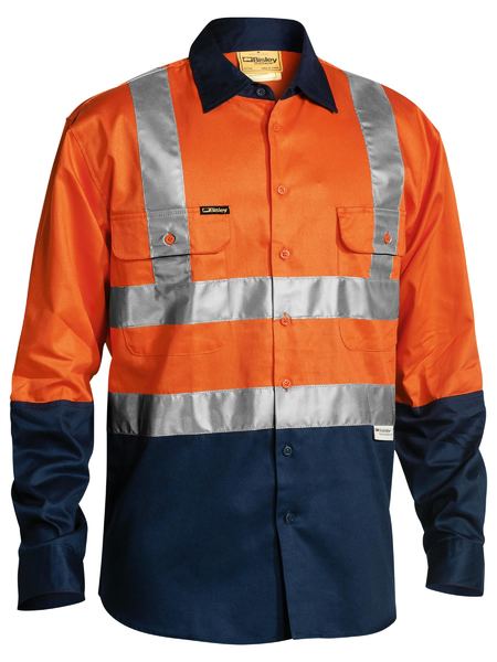 Bisley Taped Hi Vis Drill Shirt - BS6267T