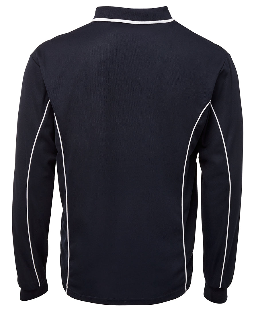 JBS PODIUM L/S PIPING POLO 7PIPL