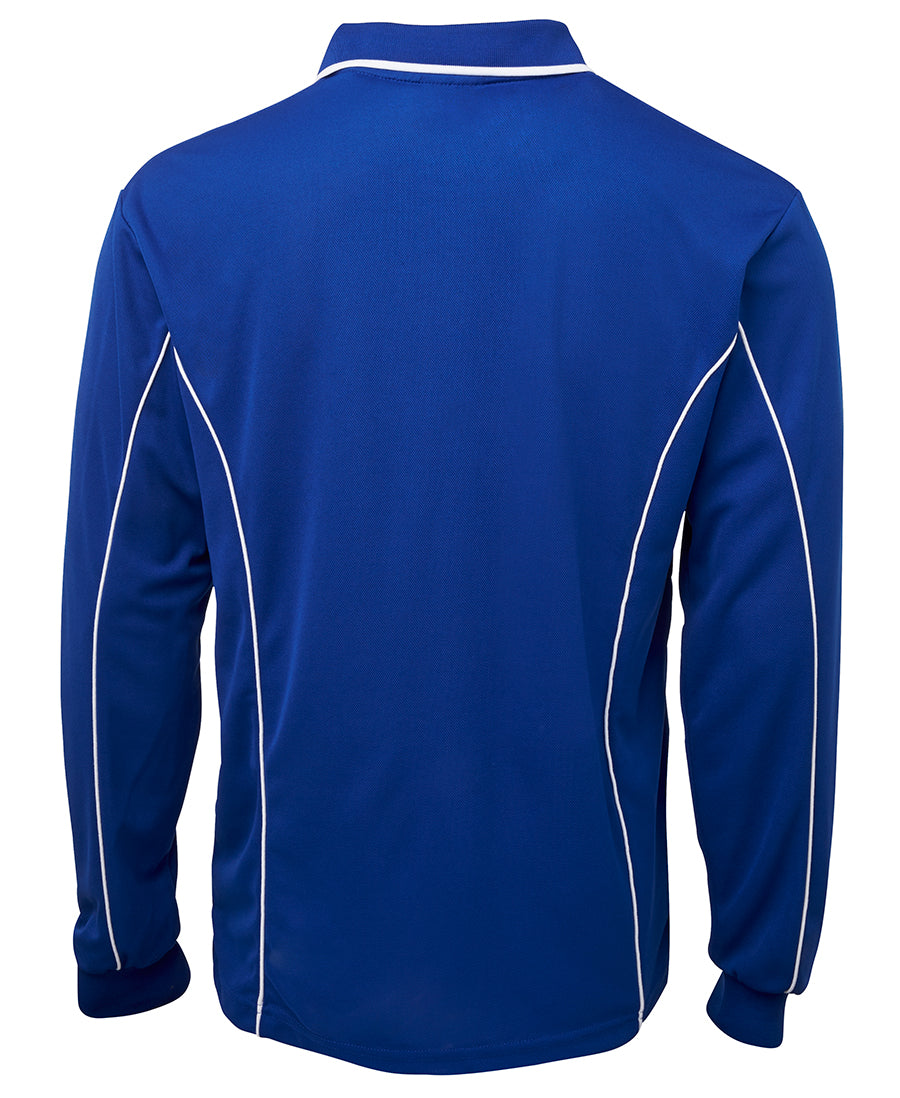 JBS PODIUM L/S PIPING POLO 7PIPL
