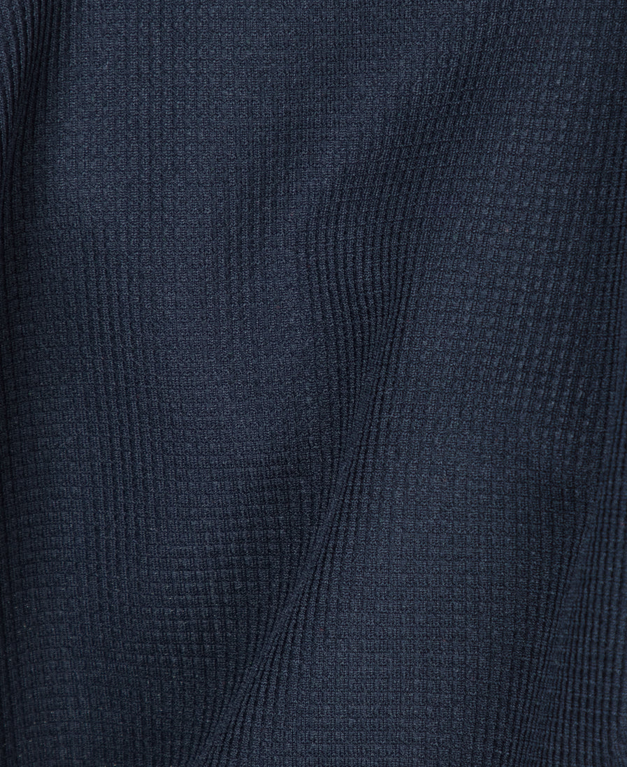 Podium L/S Waffle Pocket Polo 7WPL
