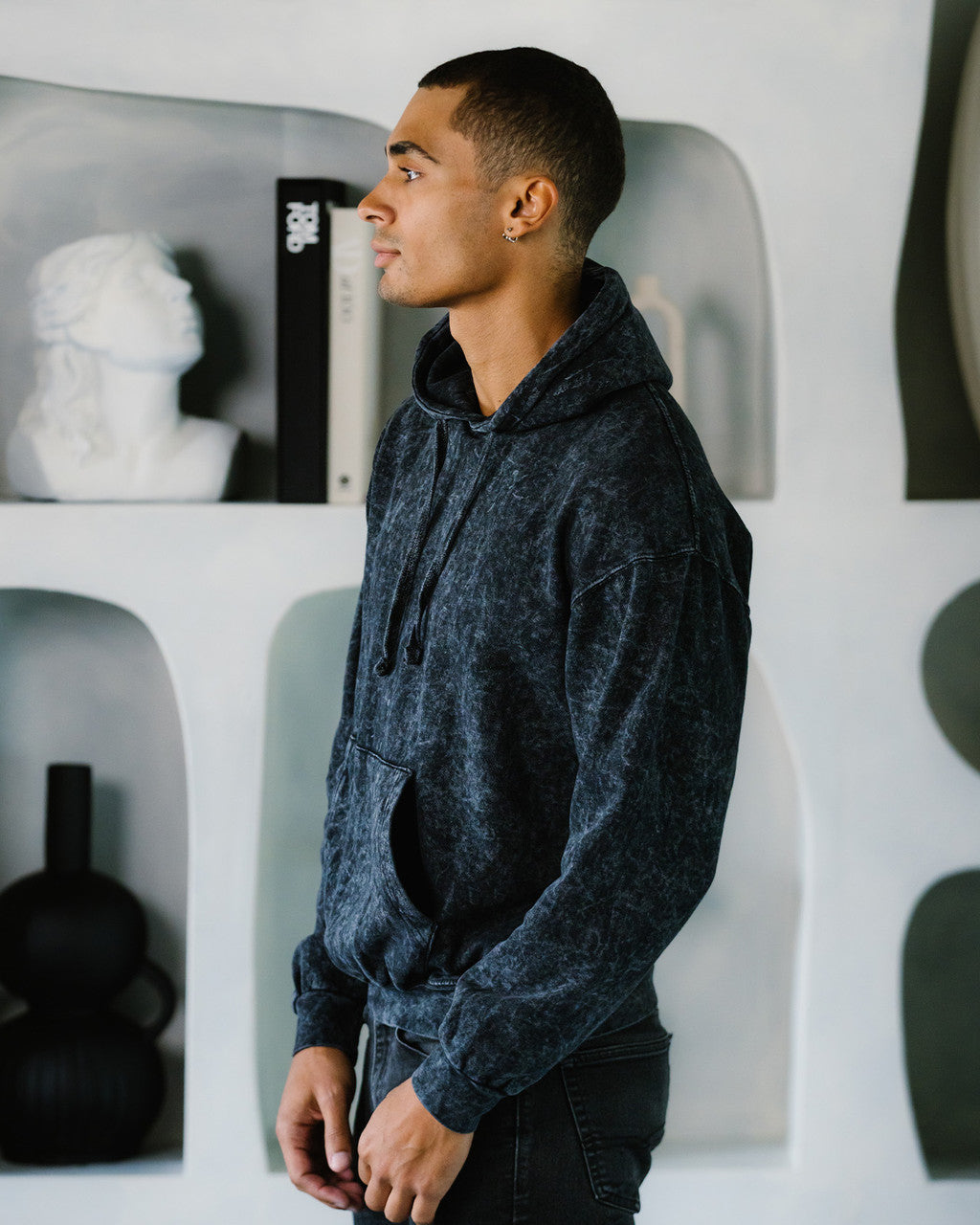 COLORTONE 8300 Colortone® Mineral Wash Pullover Hoodie