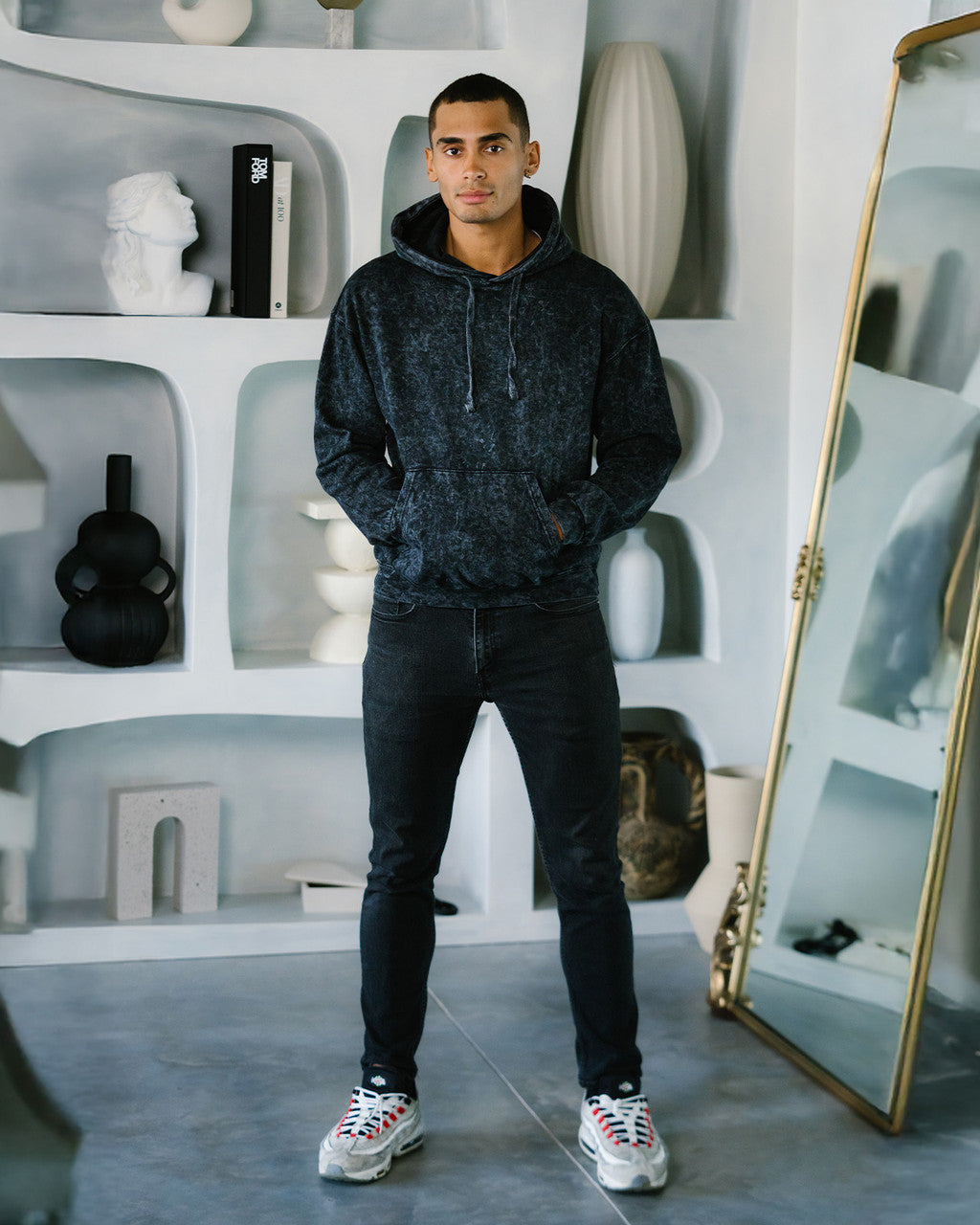 COLORTONE 8300 Colortone® Mineral Wash Pullover Hoodie