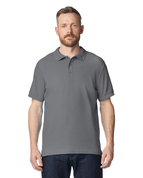 Gildan® Hammer® Adult Double Pique Polo - Charcoal